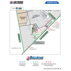 Bullring — Night of Fire Parking Map